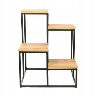 Stojan na kvety - Stojan na kvety StalHomeDecor 65 cm kovový